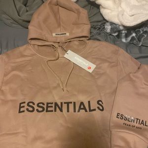 Large Essential Fear of God hoodie